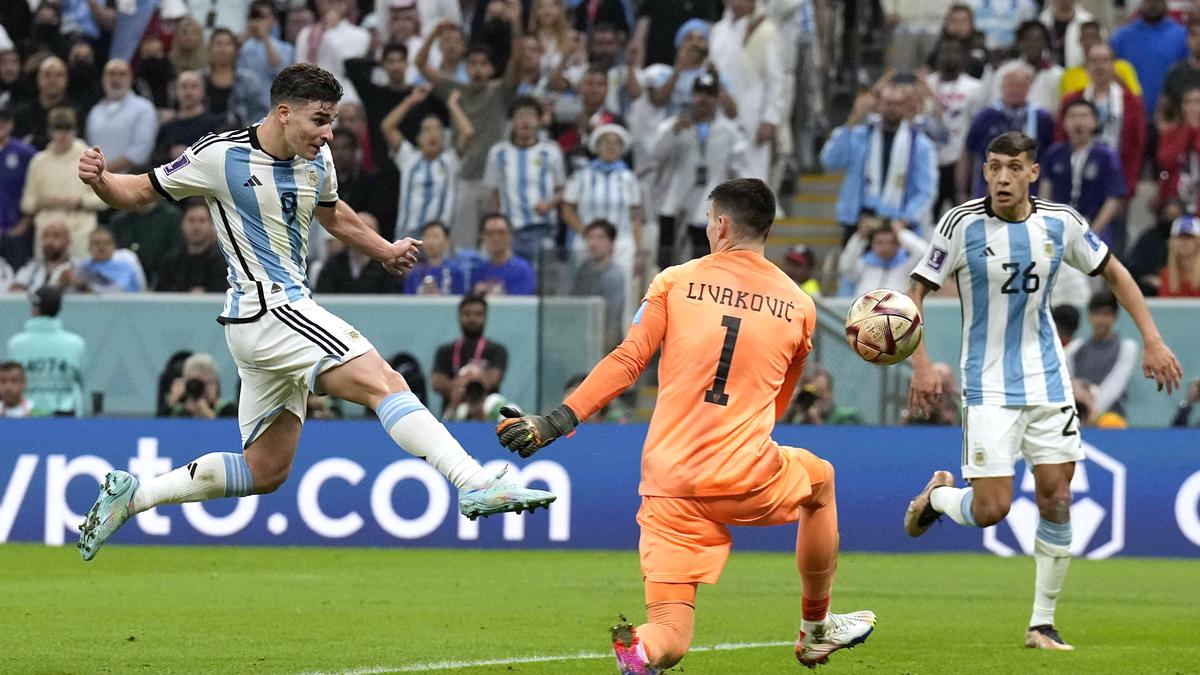 FIFA World Cup | Argentina's Alvarez takes his chance, and then some