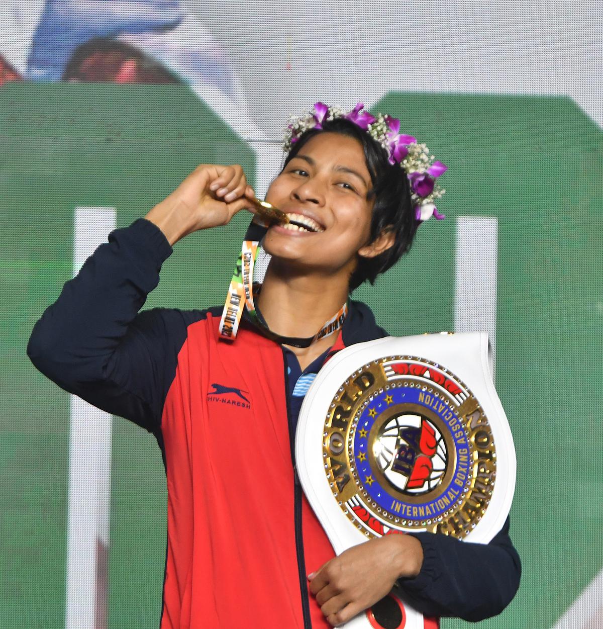 Lovlina Borgohain claimed the 75kg honours in the IBA Women’s Boxing World Championships in New Delhi on Wednesday, March 26.  
