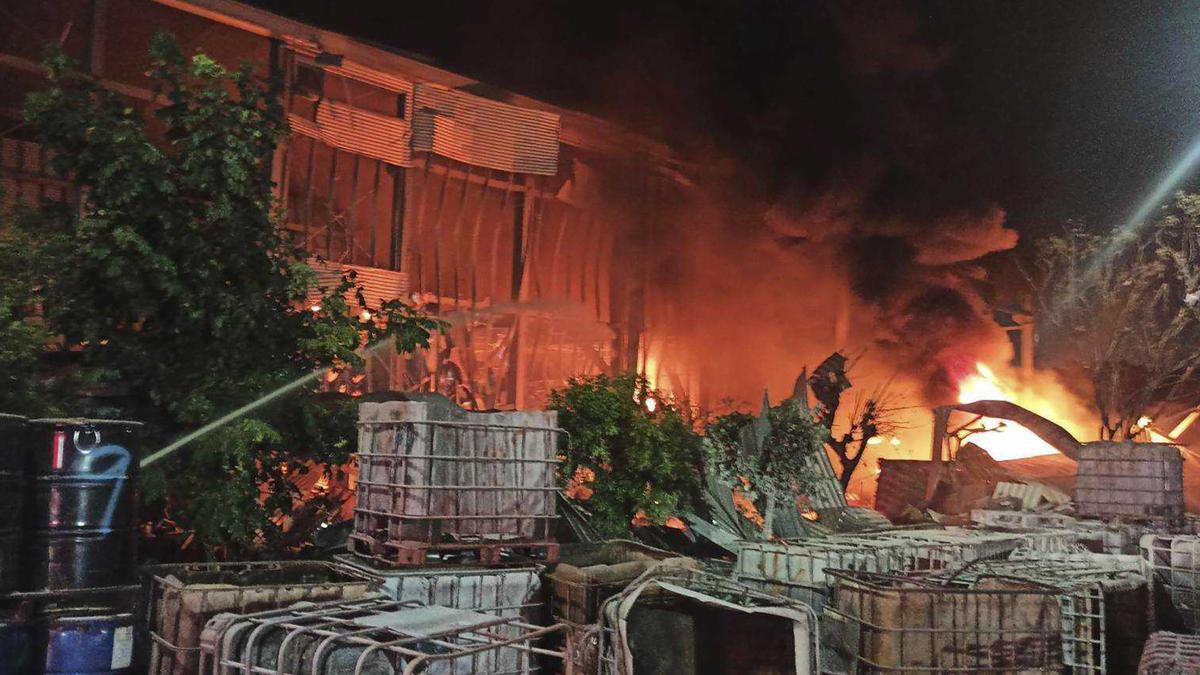 Death toll in Taiwan golf ball factory fire rises; Four of the victims were firefighters