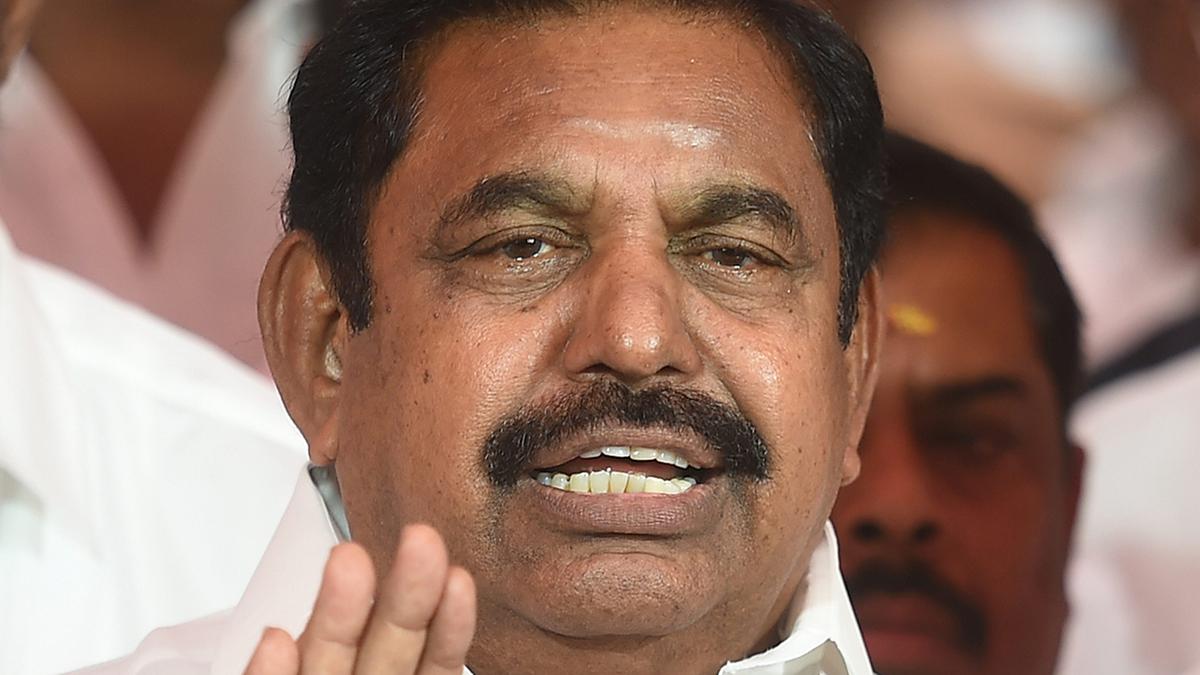 AIADMK leader Palaniswami demands that full details of T.N.’s doorstep healthcare scheme be made public