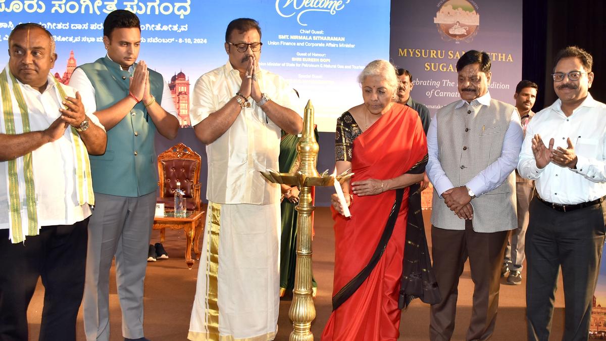Kannada language through Bhakti Sangeetha touches core of your heart: Nirmala Sitharaman