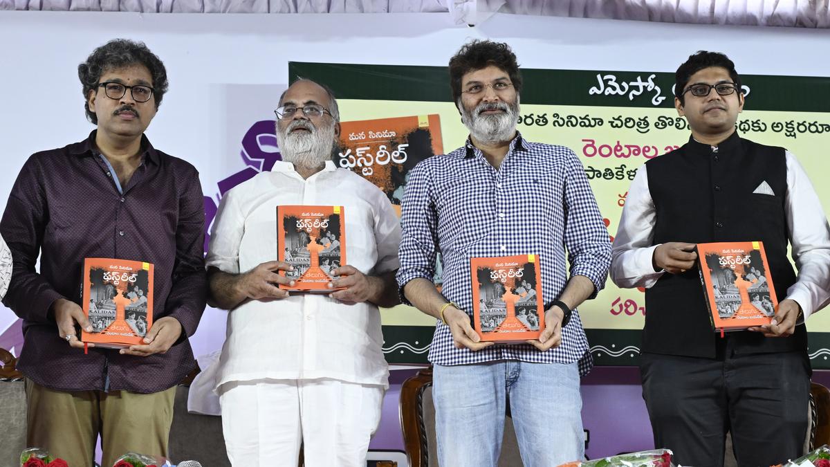 Trivikram launches ‘First Reel’ at Hyderabad Book Fair