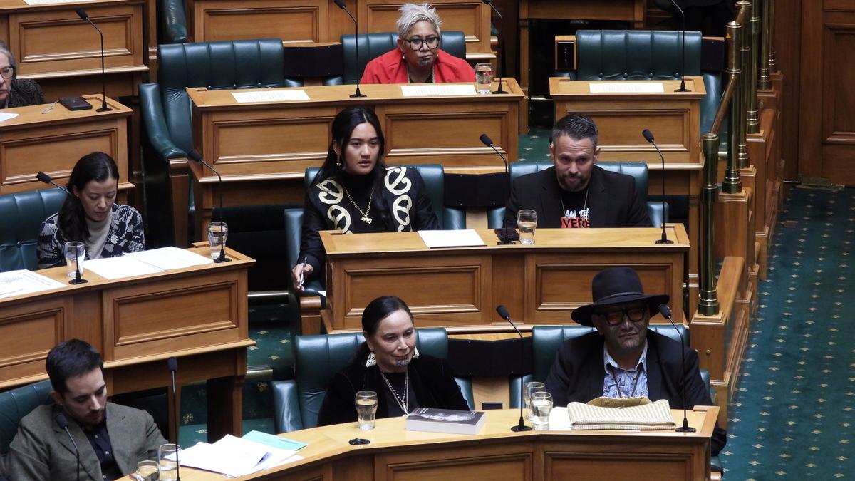 New Zealand Parliament suspends three lawmakers who performed Māori haka in protest