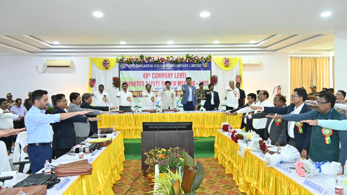 SCCL unions demand improved measures for safety at 49th Safety Tripartite Review Meeting