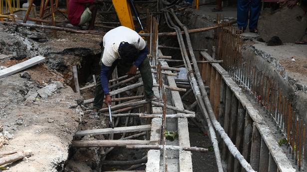 Chennai Corporation brings workers from other States by flight to expedite flood-mitigation project work