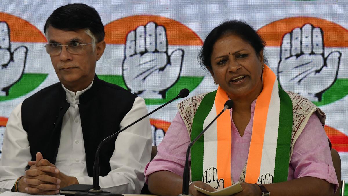 Tejaswini Gowda joins Congress; Nisha Yogeshwar too announces decision to join party