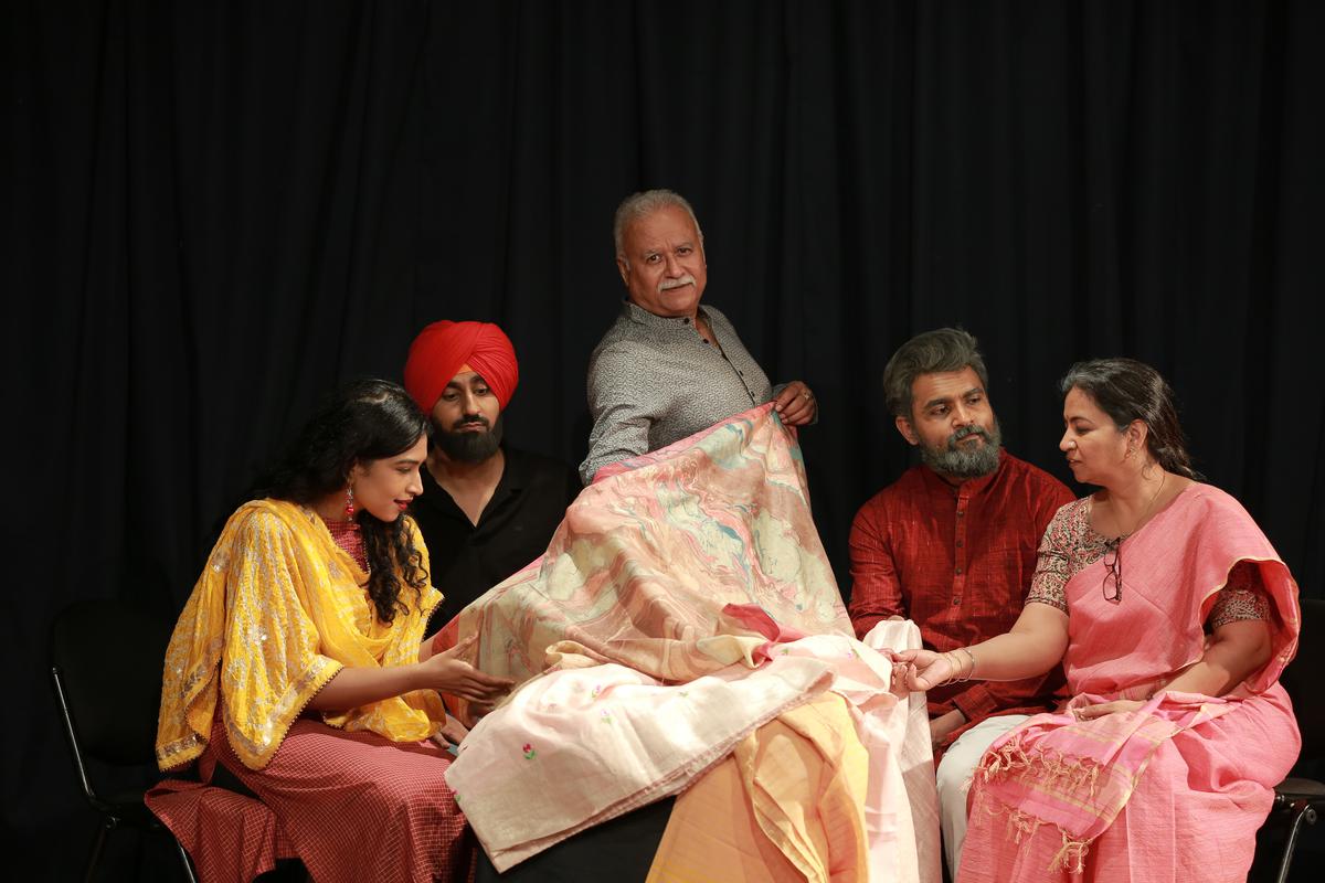 A still from the play ‘Pashmina’ 