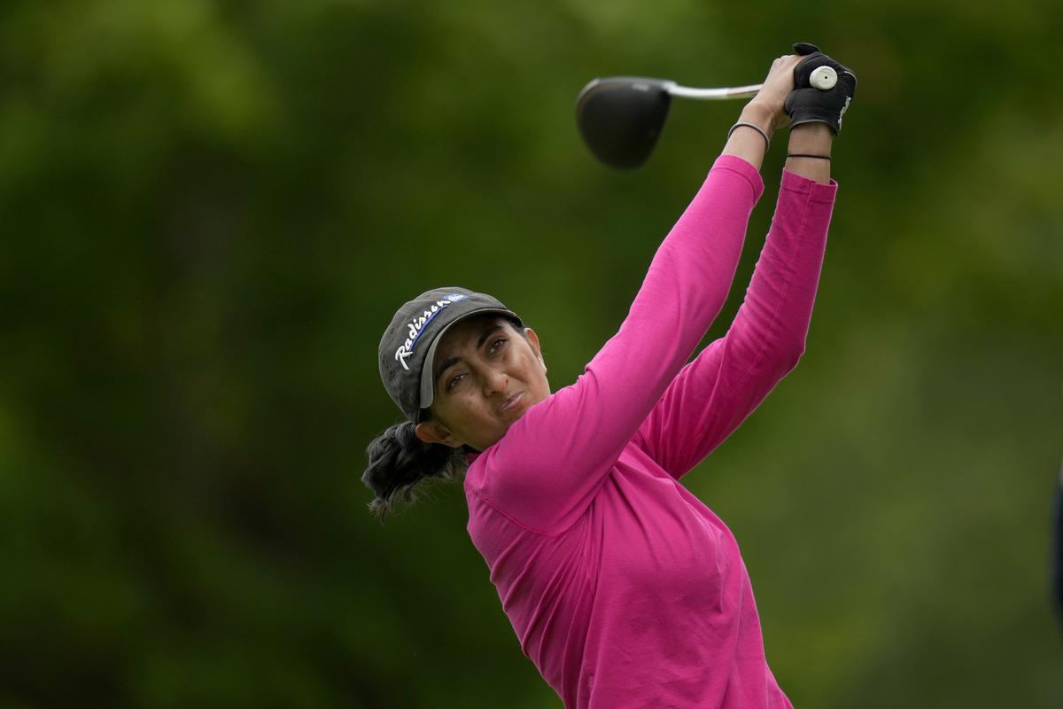 Golf |  Aditi ligger på 61. plass ved PGA Championship på Springfield