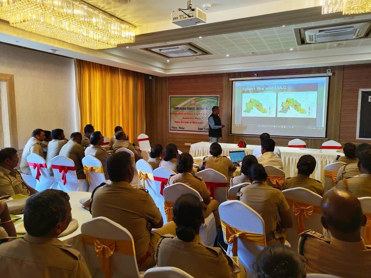 thehindu.com - The Hindu Bureau - Tech-driven forest fire management project implemented in Hosur Forest Division