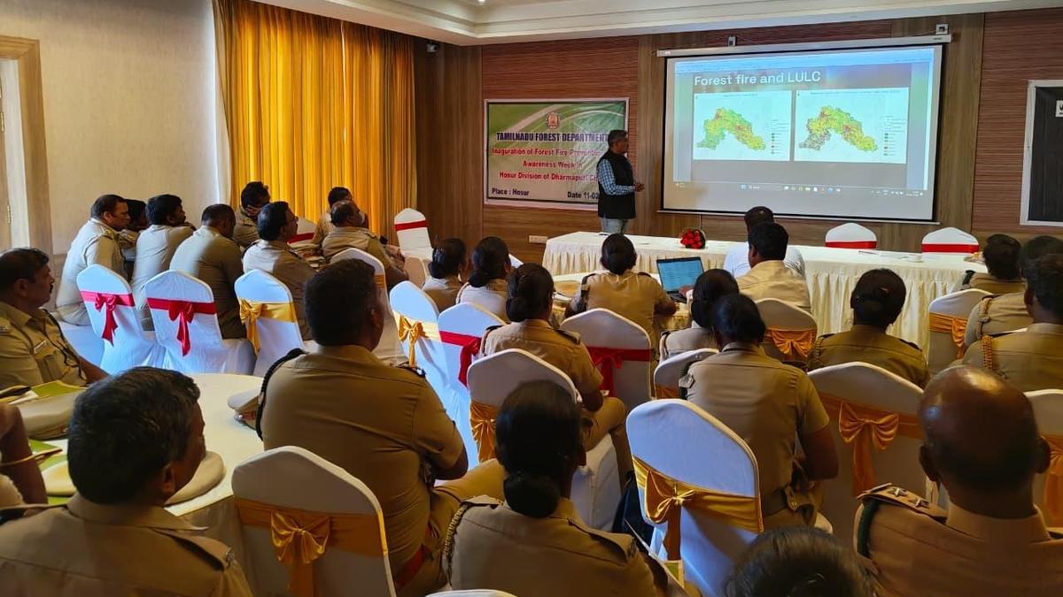 WWF-India Demonstrates Forest Fire Prediction System