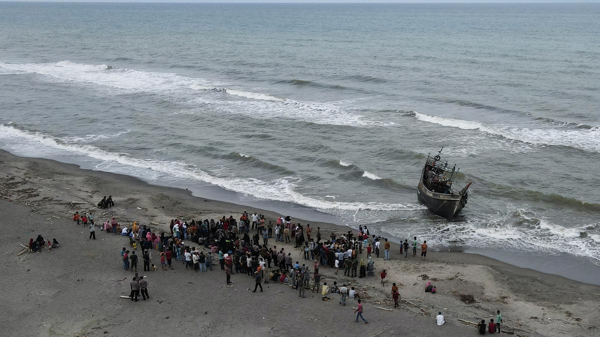 Boat carrying 71 Rohingya refugees lands in Indonesia