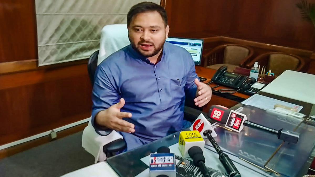 Tejashwi Yadav Issues Code Of Conduct For Ministers Of Mahagathbandhan The Hindu