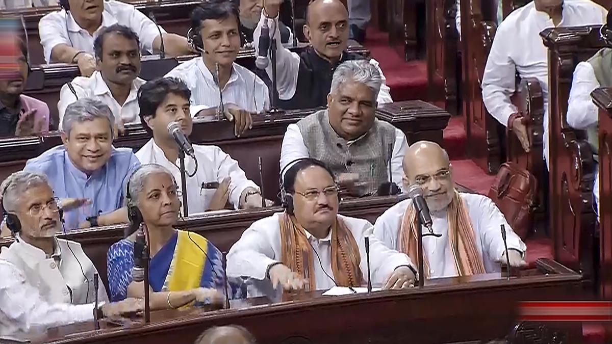 As Rajya Sabha passes Delhi services Bill, Shah sharpens attack on Kejriwal