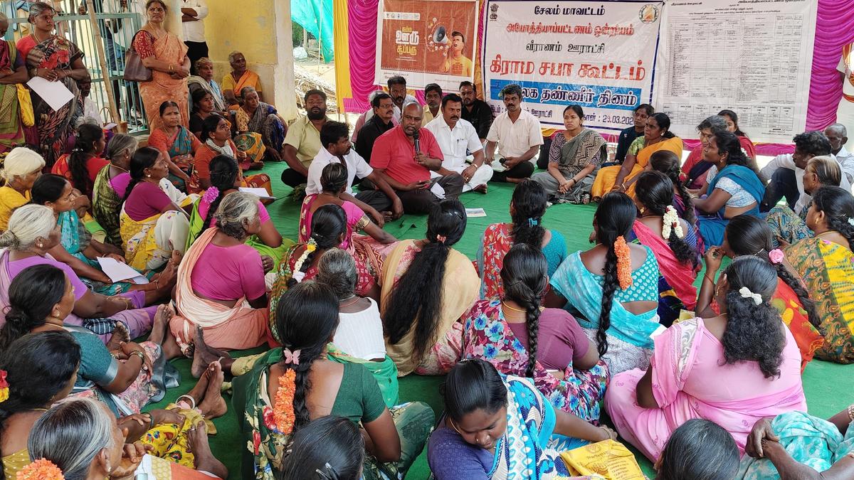 Grama Sabha meetings held in Salem and Namakkal districts