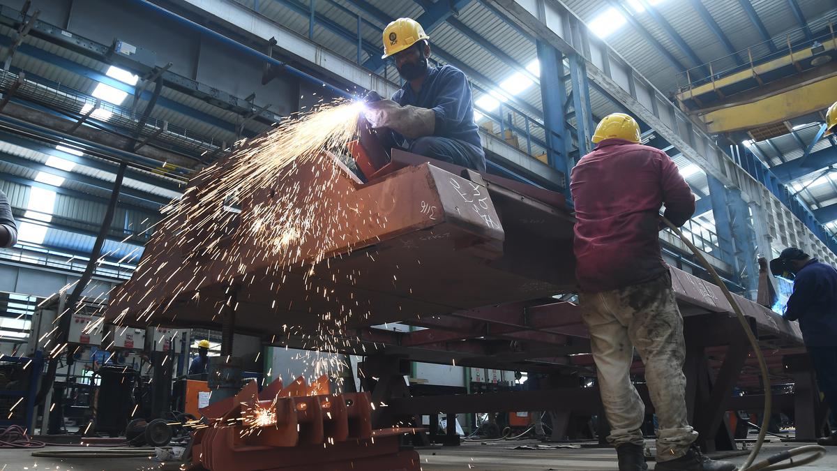 Manufacturing PMI slides to 56.3 in February on 14-month slowdown in sales growth