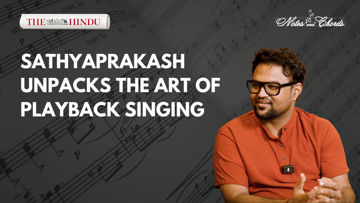 Watch: Behind the mic: Sathyaprakash unpacks the art of playback singing