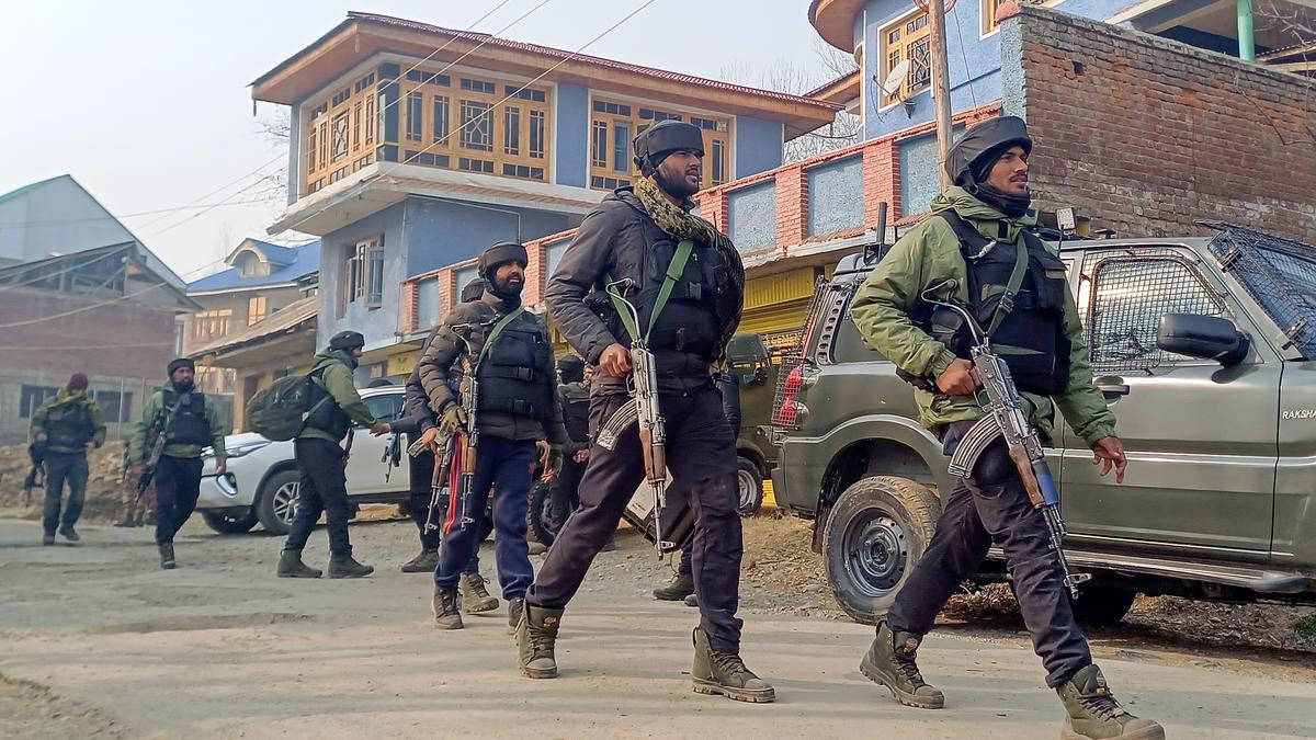 Four ‘terrorist associates’ arrested at Tral in J&K