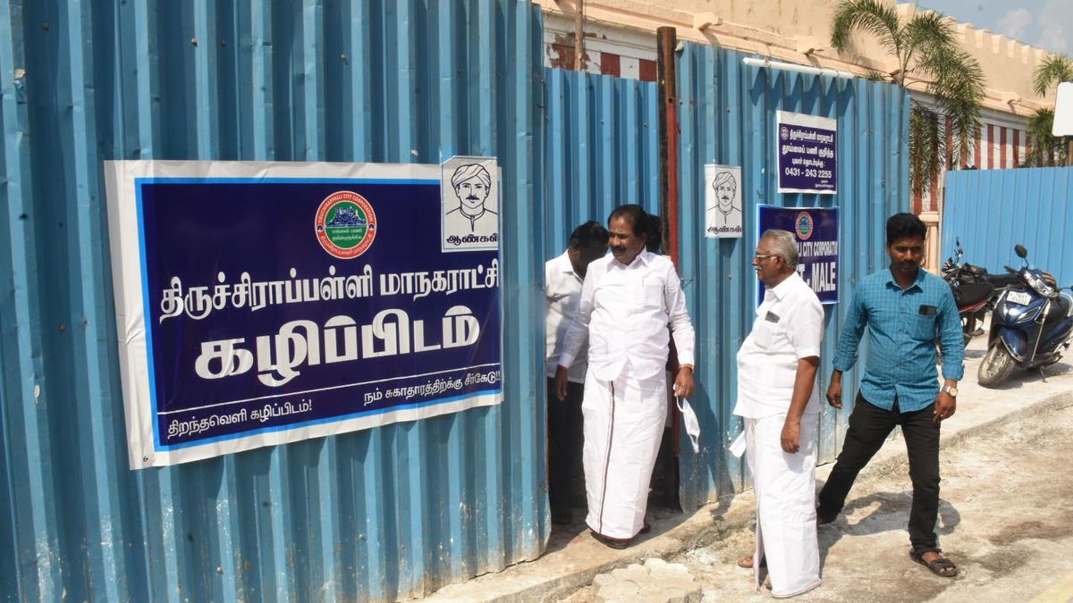 Temporary parking lots come up at five locations in Srirangam, Thiruvanaikoil