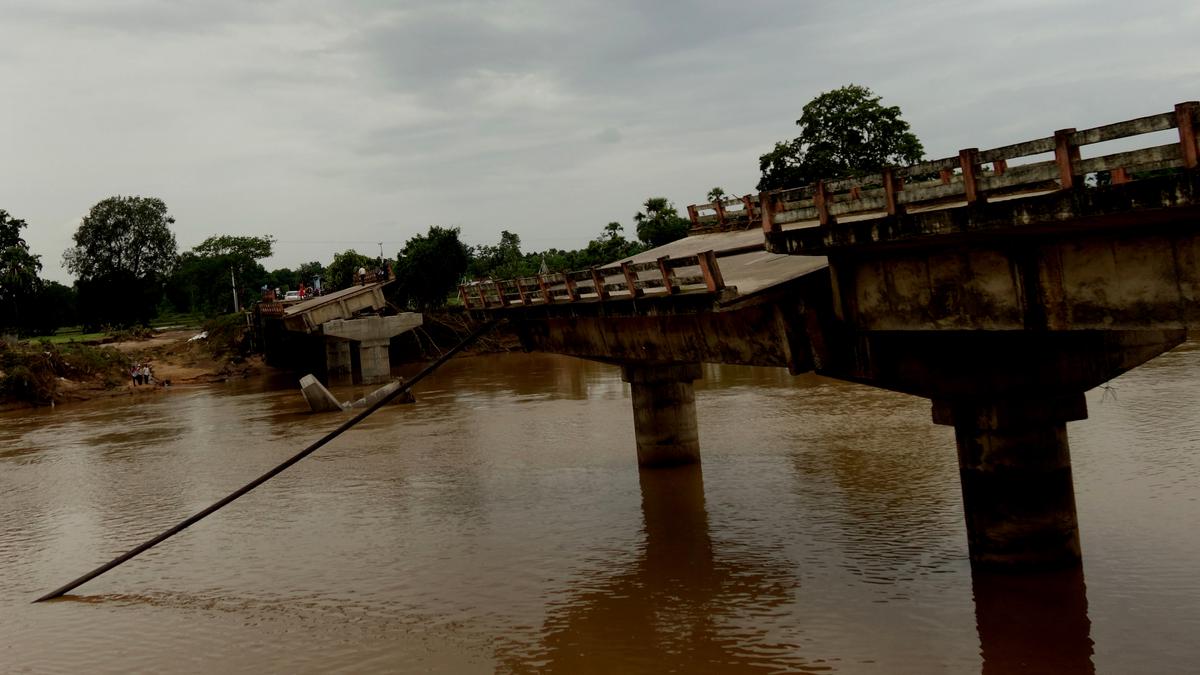 The force of the flood in Telangana