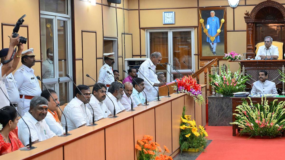 Puducherry Assembly passes ₹12,700 crore Budget for current fiscal