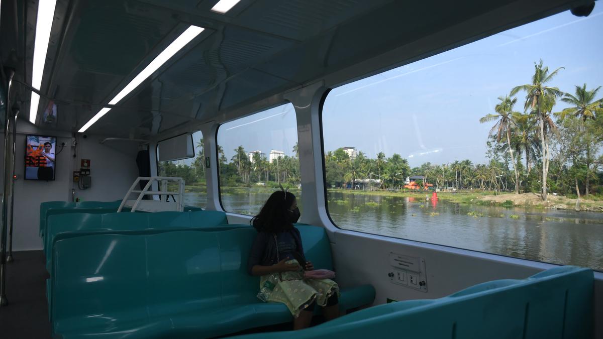 A hassle-free journey by Muziris, the first Water Metro ferry