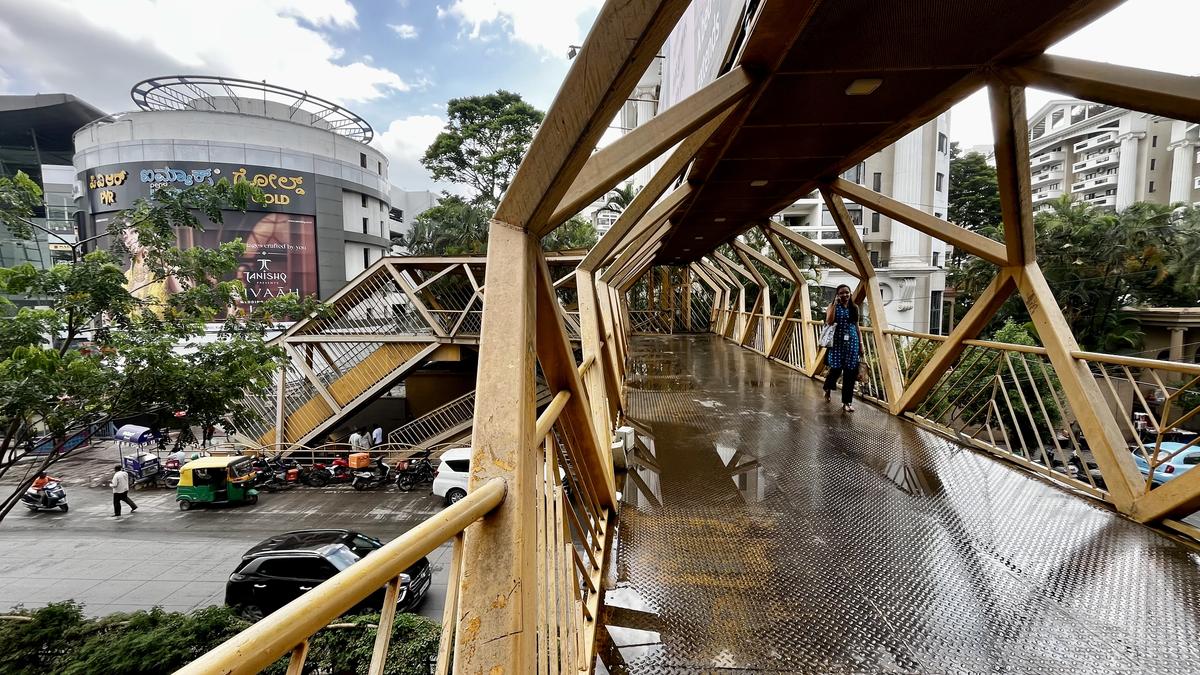 Not a smooth walk: Underused foot overbridges in Bengaluru pose safety risks