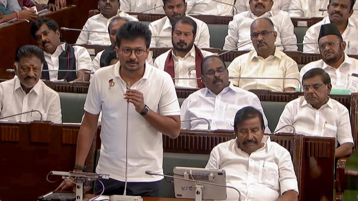 We will not allow Tamil Thai Vaazhthu to be pushed behind during Governor’s Address, says Udhayanidhi Stalin