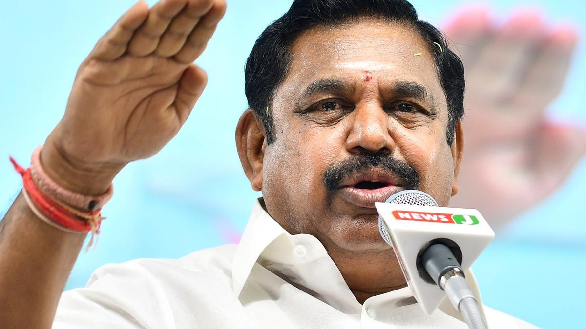 AIADMK’s alliance with BJP to continue for 2024 Lok Sabha election: Palaniswami