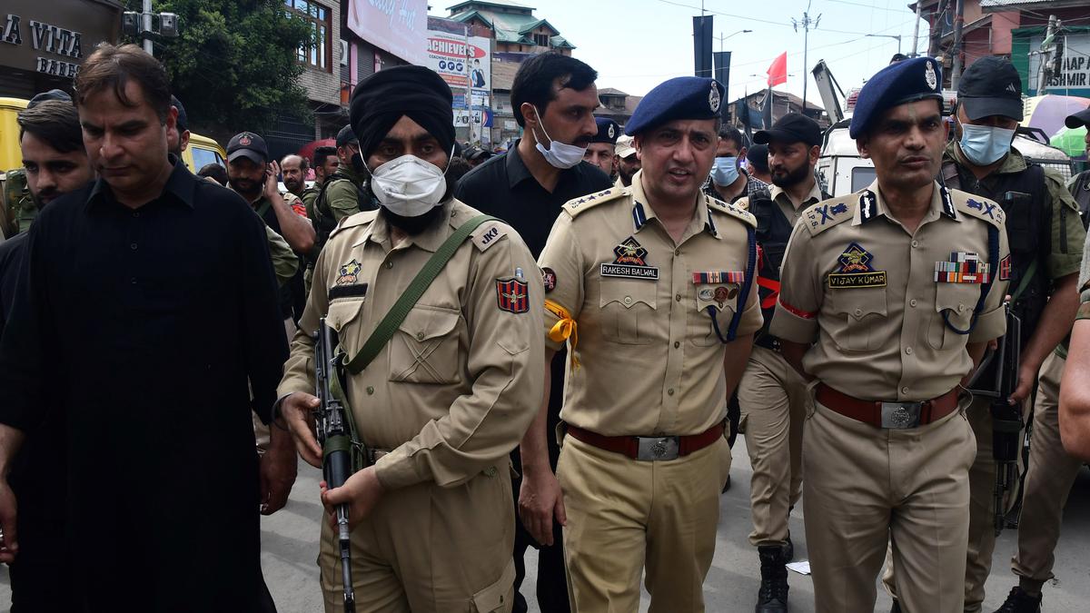 Jammu and Kashmir police tasked ‘to launch precise ops to mop up militant hold-outs’