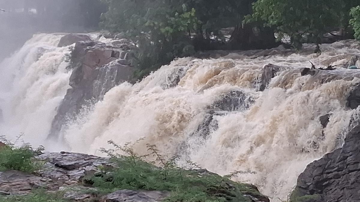 Tourists banned in Hogenakkal as the water level crosses 28,000 cusecs