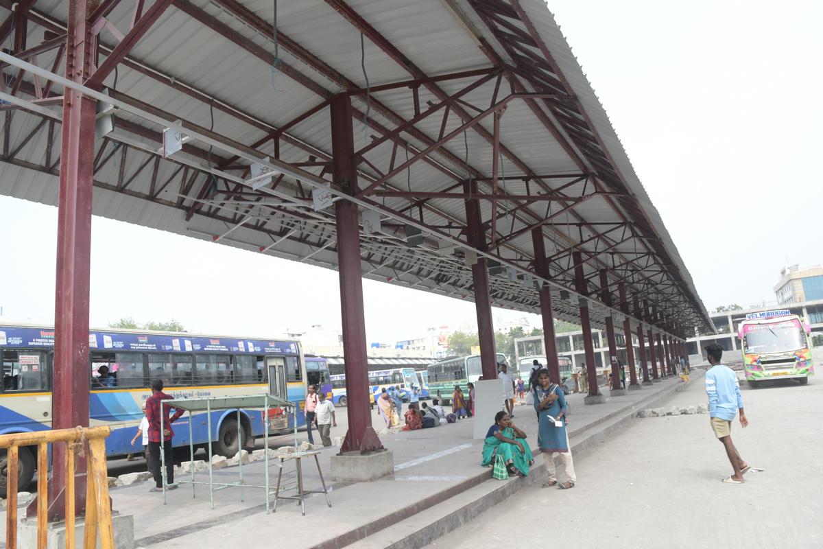 Erode central bus terminus modernisation works to be completed by March 2023