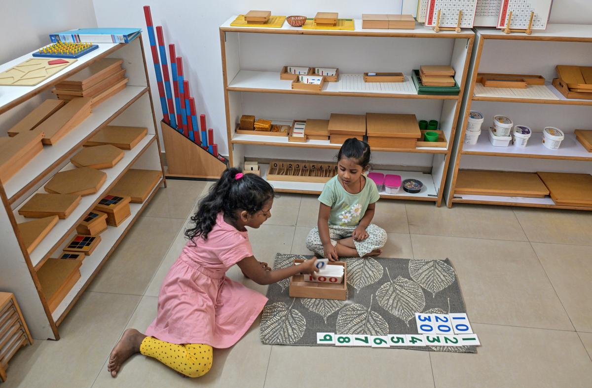 Children working with materials at Aditya Montessori in VisakhapatnamChildren working with materials at Aditya Montessori in Visakhapatnam. Children working with materials at Aditya Montessori in VisakhapatnamChildren working with materials at Aditya Montessori in Visakhapatnam.