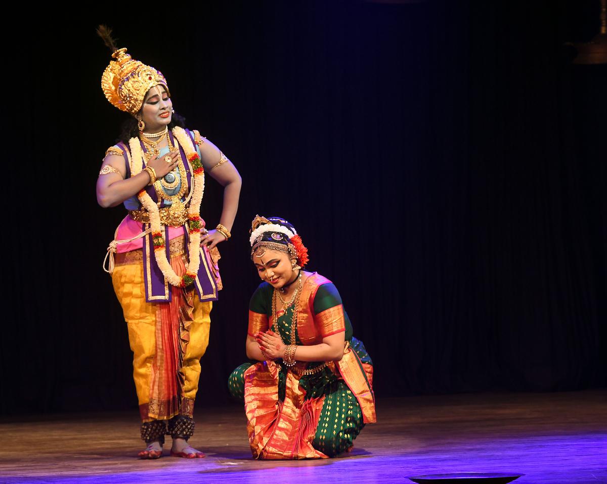 Uma Murali’s ‘Sri Krishna Parijatham’, dance performance at Narada Gana Sabha. 