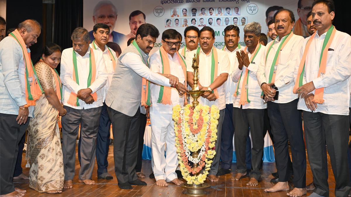 Shivamogga BJP holds on benifits of VB-G RAM G Act