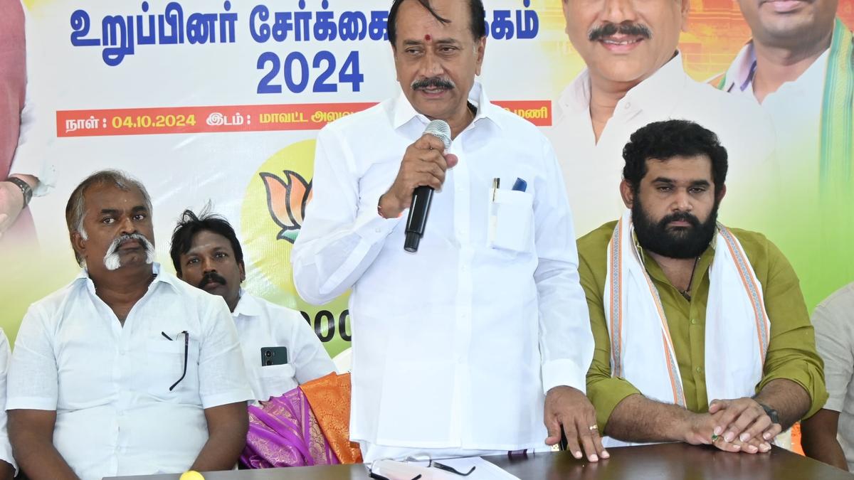 BJP demands white paper on temple lands in Tamil Nadu