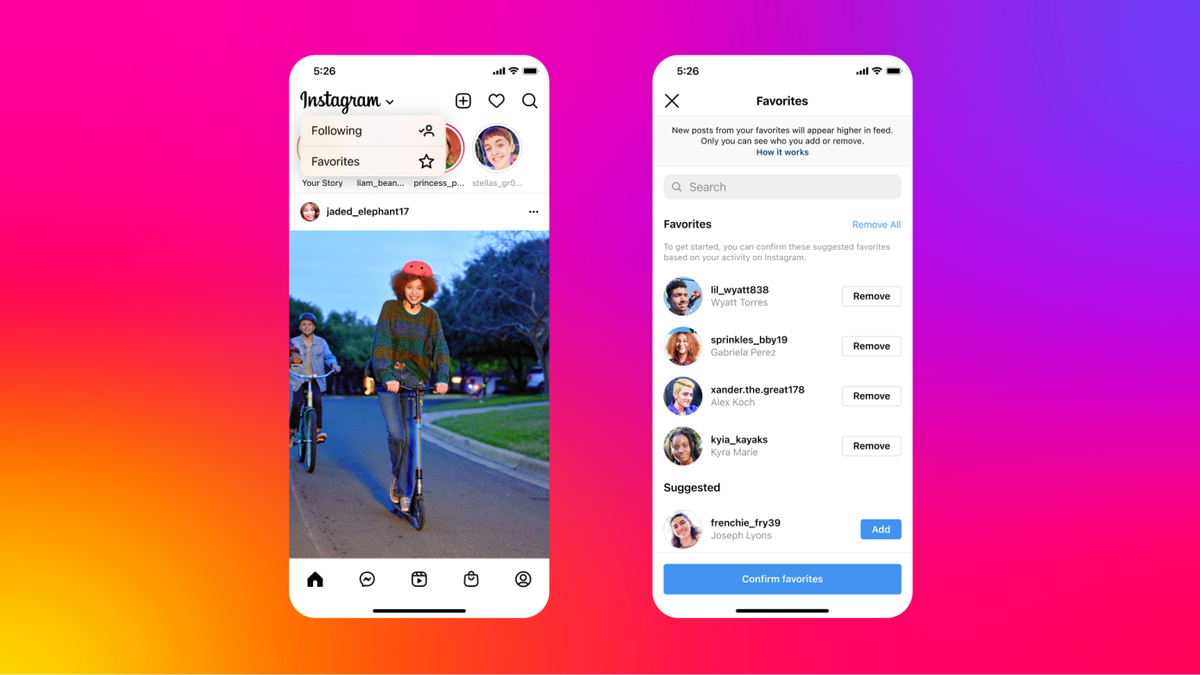 Instagram brings options to view posts in chronological order