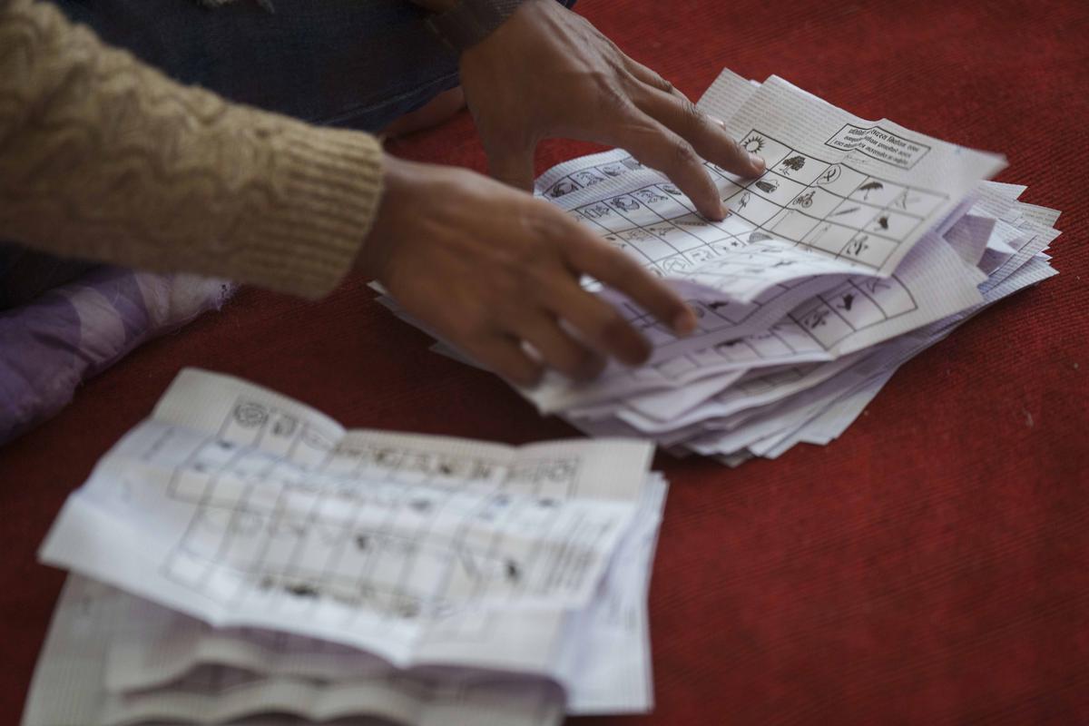 Nepal polls | Nepali Congress-led alliance maintains lead