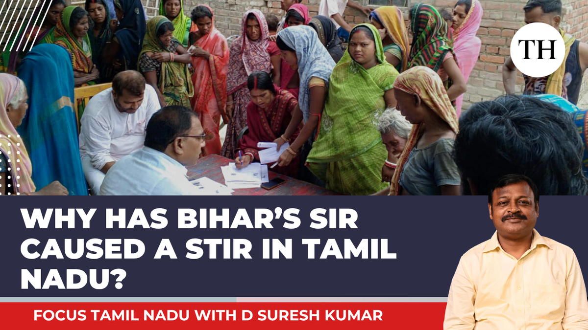 Watch: Why has Bihar’s SIR caused a stir in Tamil Nadu?