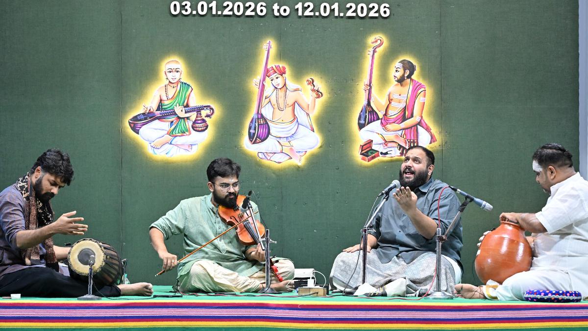 Samajam music festival ends on a high with Vignesh Eswar’s versatile concert