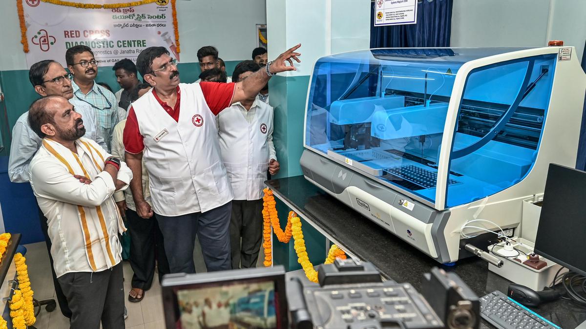 Indian Red Cross diagnostic centre opens in Vizag