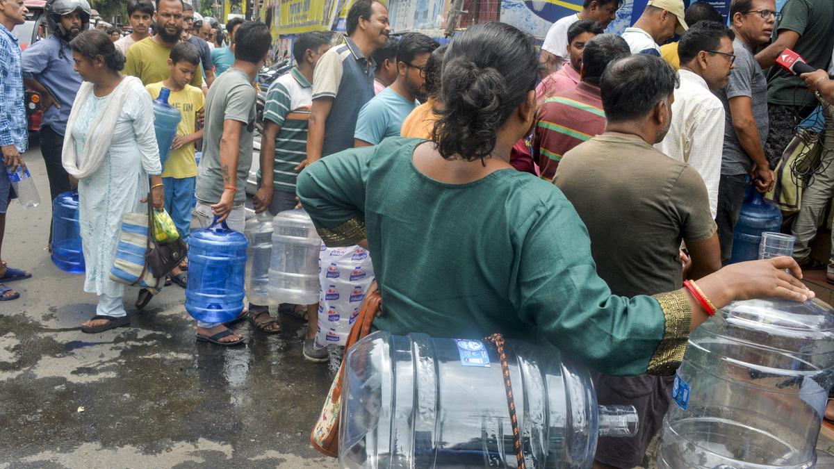 Protests erupt in West Bengal’s Siliguri over contaminated drinking water supply by civic body