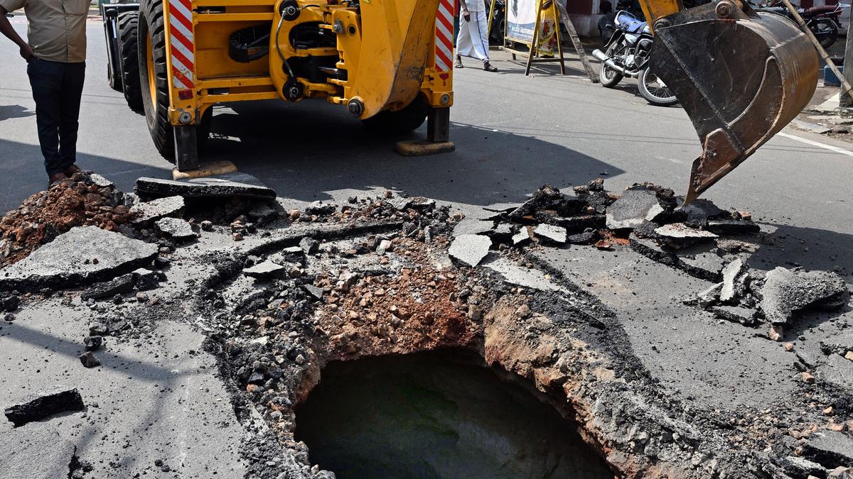 Tiruchi Corporation to replace old sewer lines in Srirangam 