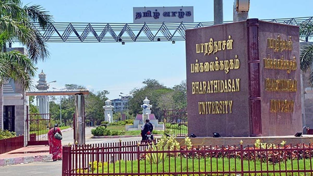 Bharathidasan University Vice Chancellor’s term extended by one year