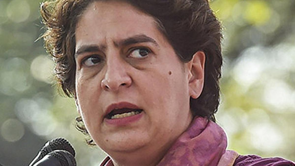 Priyanka sounds Congress’s poll bugle in Himachal Pradesh; promises ₹1,500 to women, implementation of old pension scheme