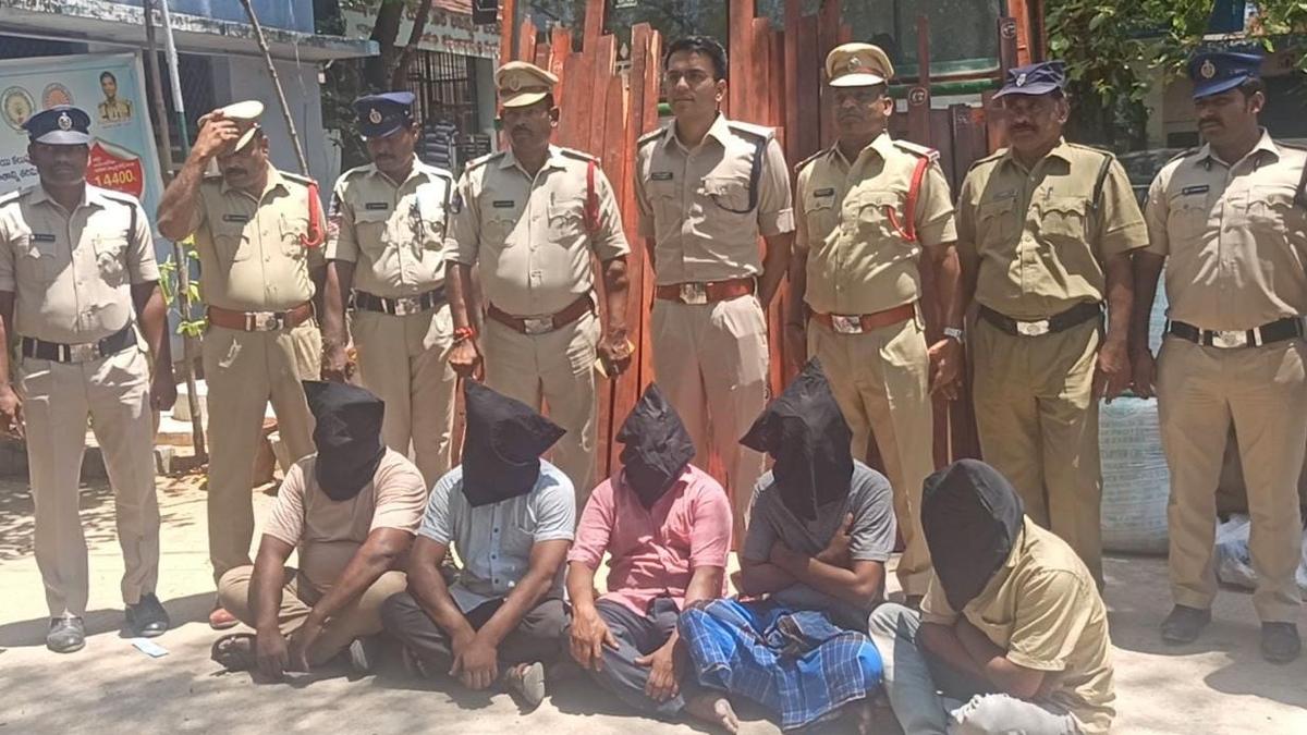 Red sanders being smuggled in the form of reapers, saw dust seized