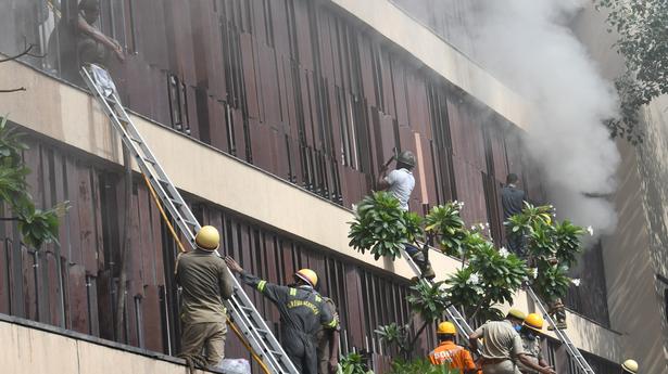 Two dead as fire breaks out at Lucknow hotel