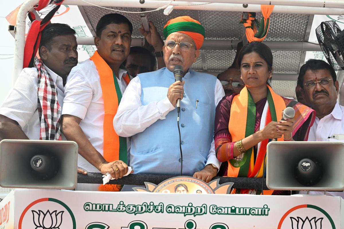 Tamil Nadu elections: Union Minister targets DMK over ‘dynastic politics’