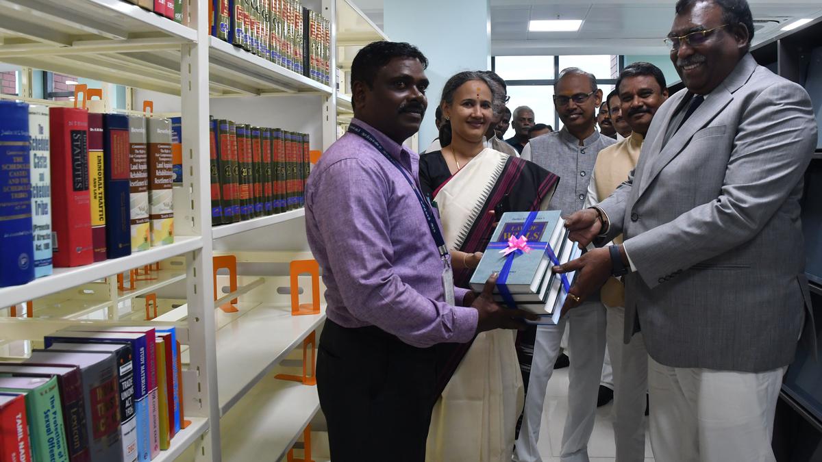 ‘Madurai Bench of Madras High Court Section’ inaugurated at Kalaignar Centenary Library