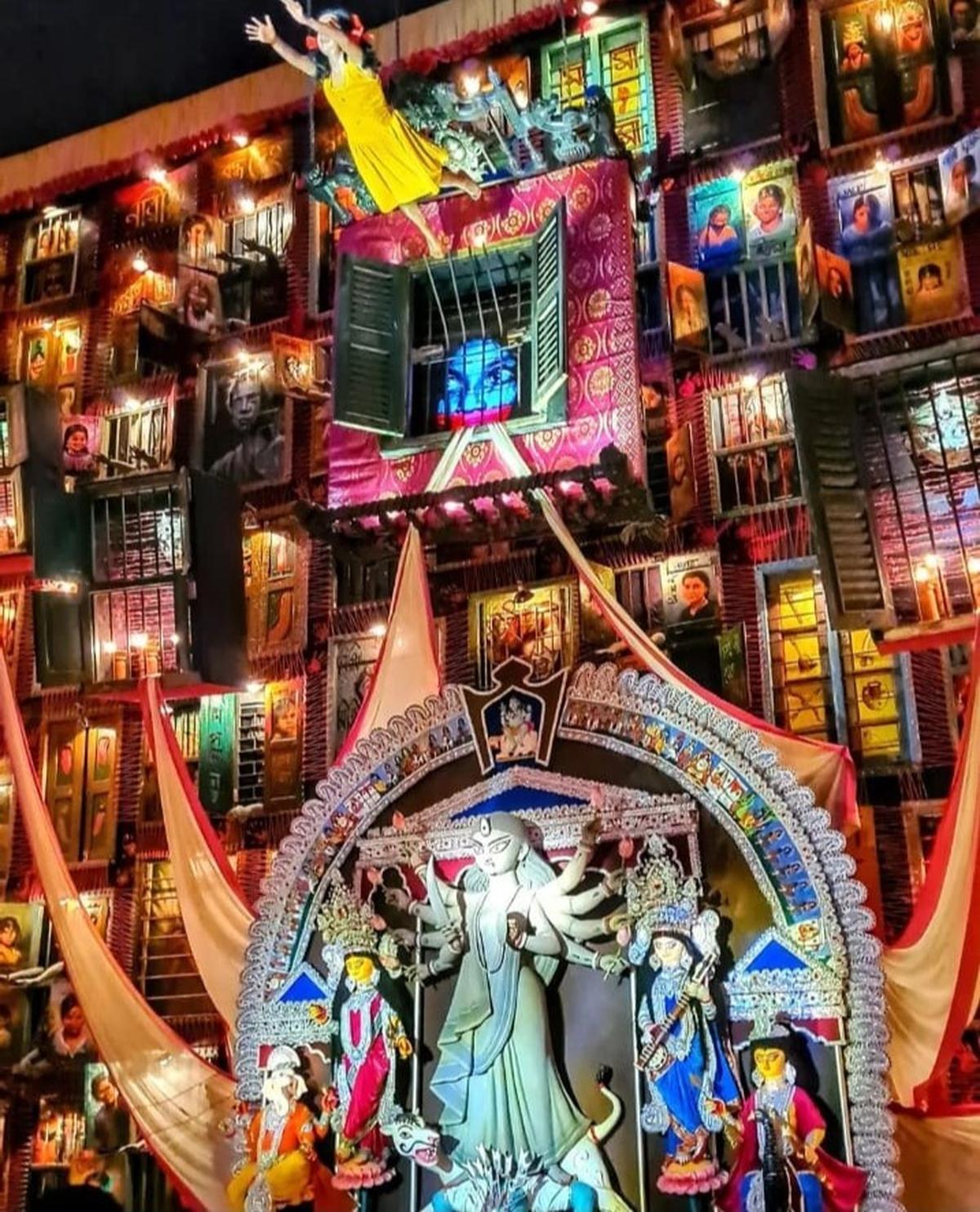 Kashi Bose Lane’s Durga Puja Pandal