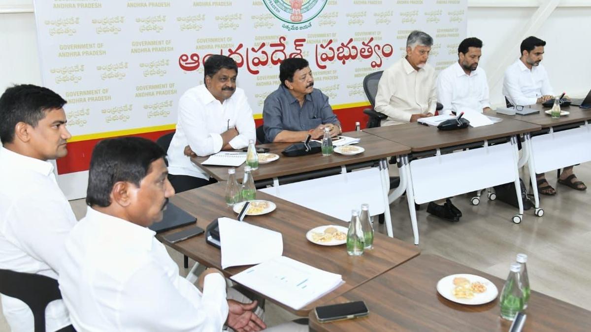 Demonstrate ‘speed of doing business’ on the ground, A.P. Chief Minister Chandrababu Naidu tells officials